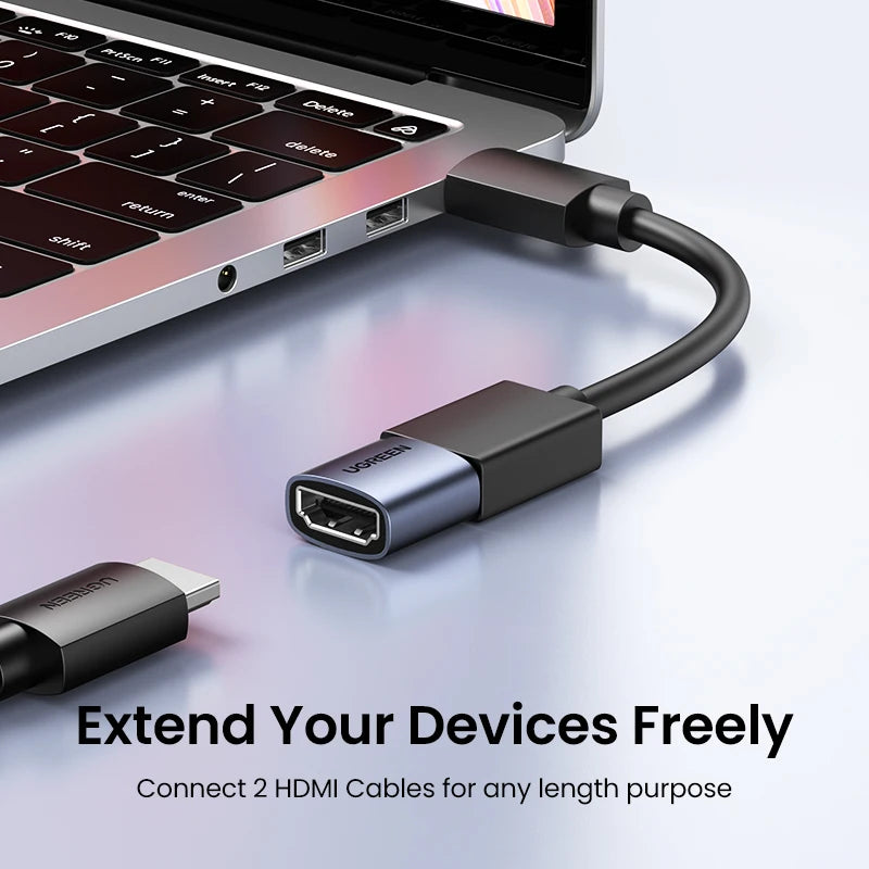8K HDMI 2.1 Female to Female Extension Cable Coupler