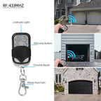 4 Channel 433MHz Wireless Cloning Remote Control for Gates and Doors
