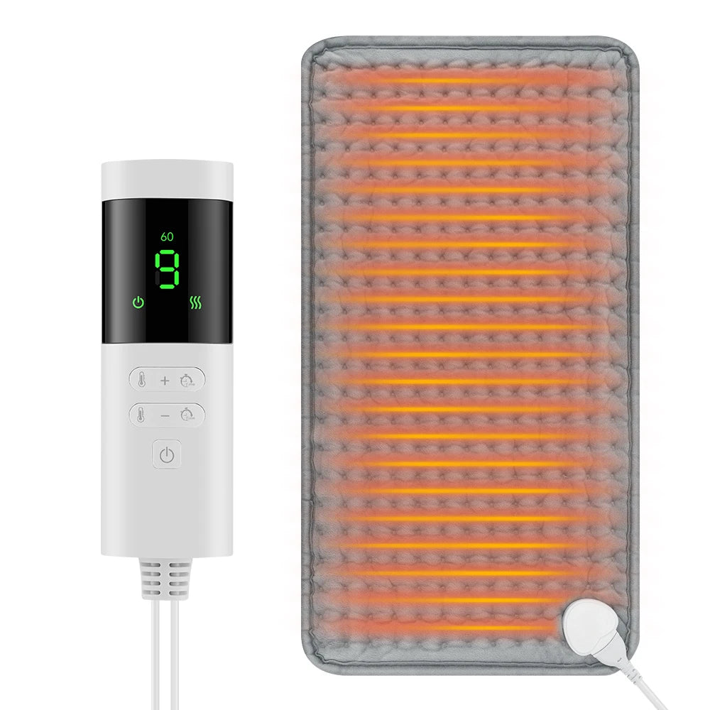 Electric Heating Pad for Muscle Pain Relief and Warmth