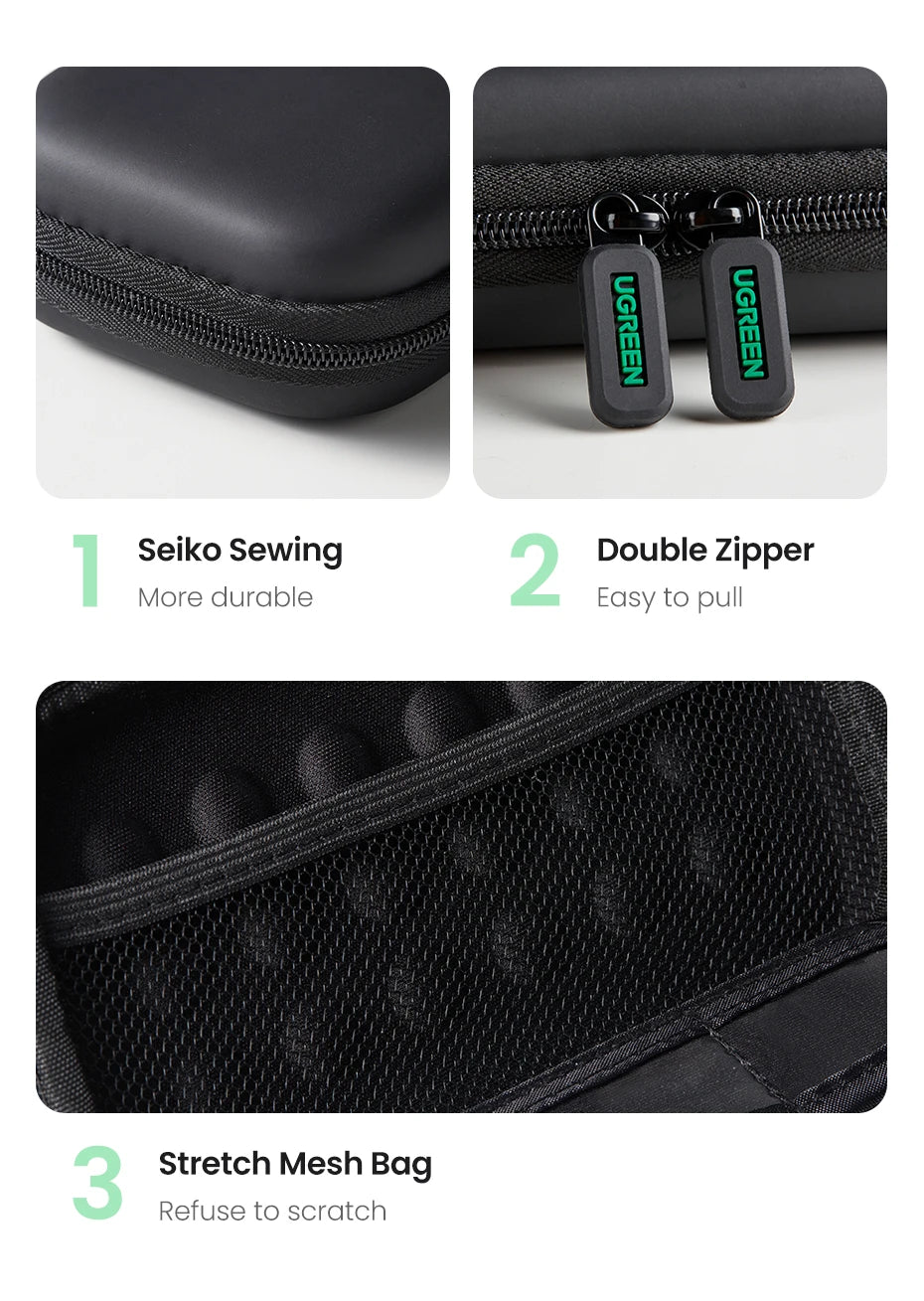 Shockproof Hard Drive Carrying Case for 2.5" HDD SSD