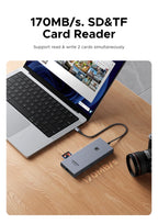 9-in-1 USB-C Hub with 4K 60Hz HDMI and 100W PD Charging