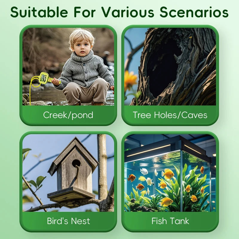 HD Digital Inspection Camera for Kids Nature Exploration