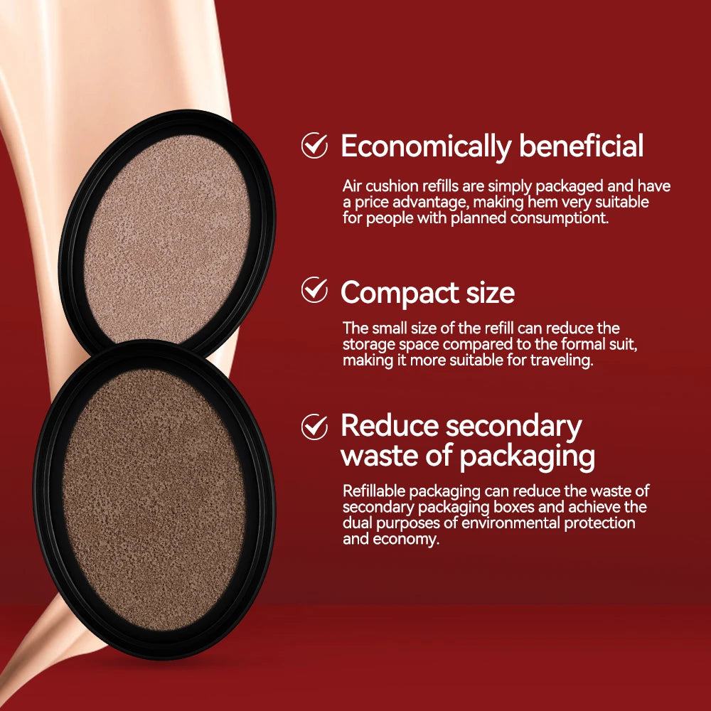 Waterproof Long-Lasting Cushion Foundation Refill - 3