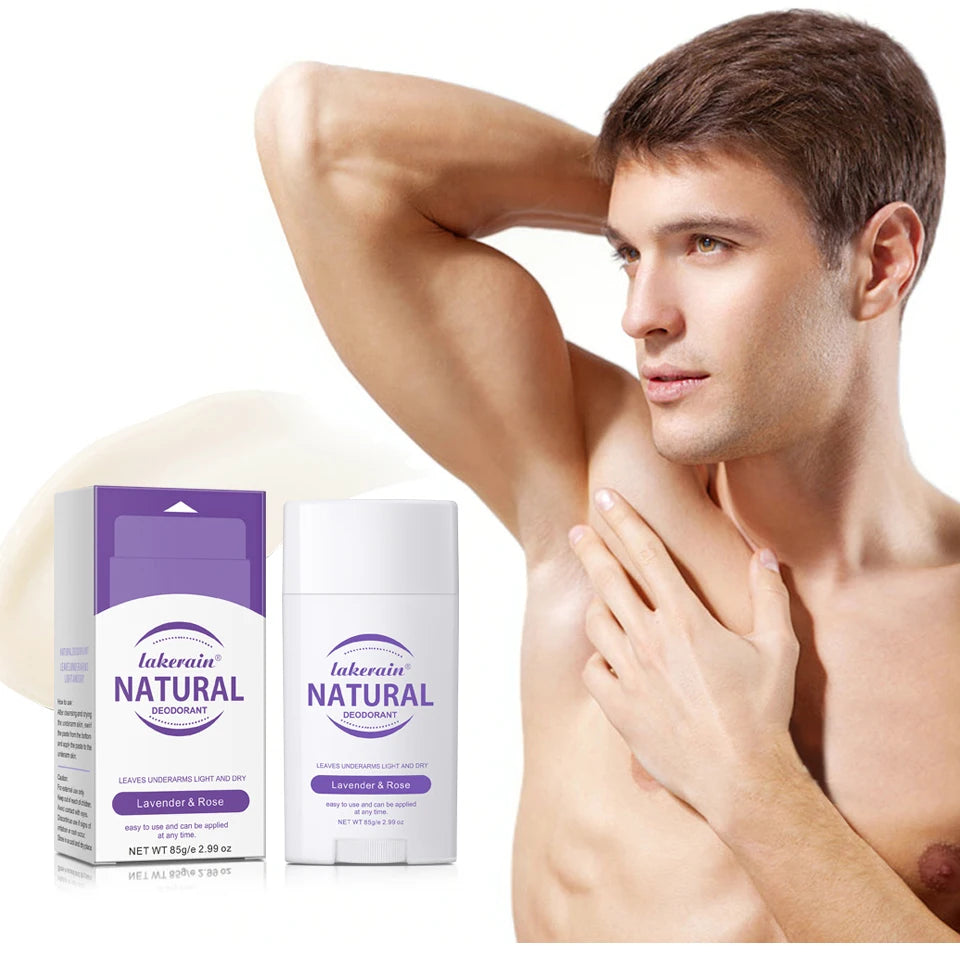 Long-Lasting Natural Solid Deodorant Stick for Men and Women - 11