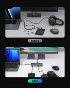 13-in-1 Triple Display USB-C Docking Station with 4K 60Hz Support