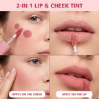 Velvet Matte 2-in-1 Lip and Cheek Tint