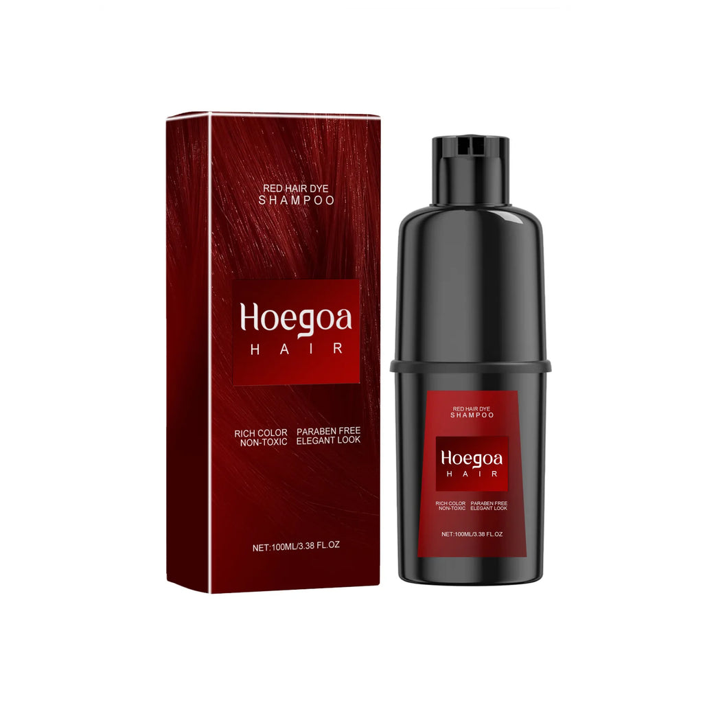 Instant Hair Color Dye Shampoo for Easy Grey Coverage