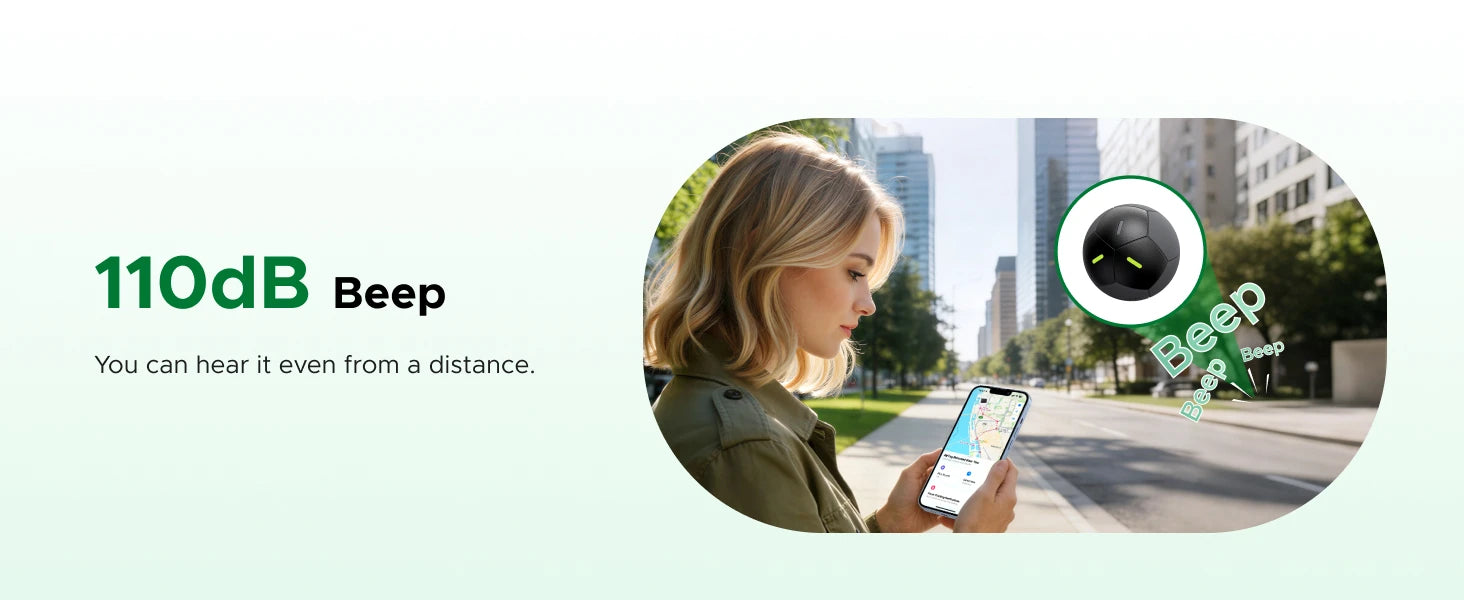 Smart Bluetooth Item Tracker Compatible with Apple Find My - 11