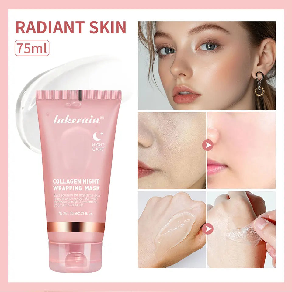 Collagen Peel-Off Night Wrapping Mask for Skin Hydration - 20