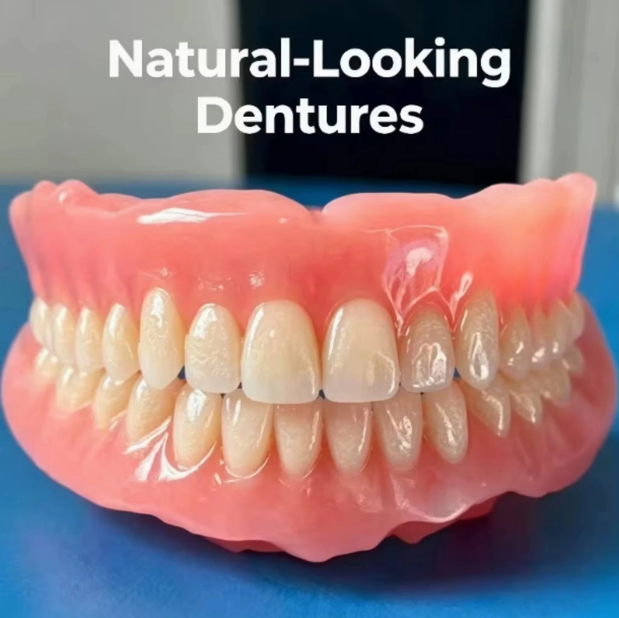 Full Mouth Cosmetic Denture Set with Storage Case - 2