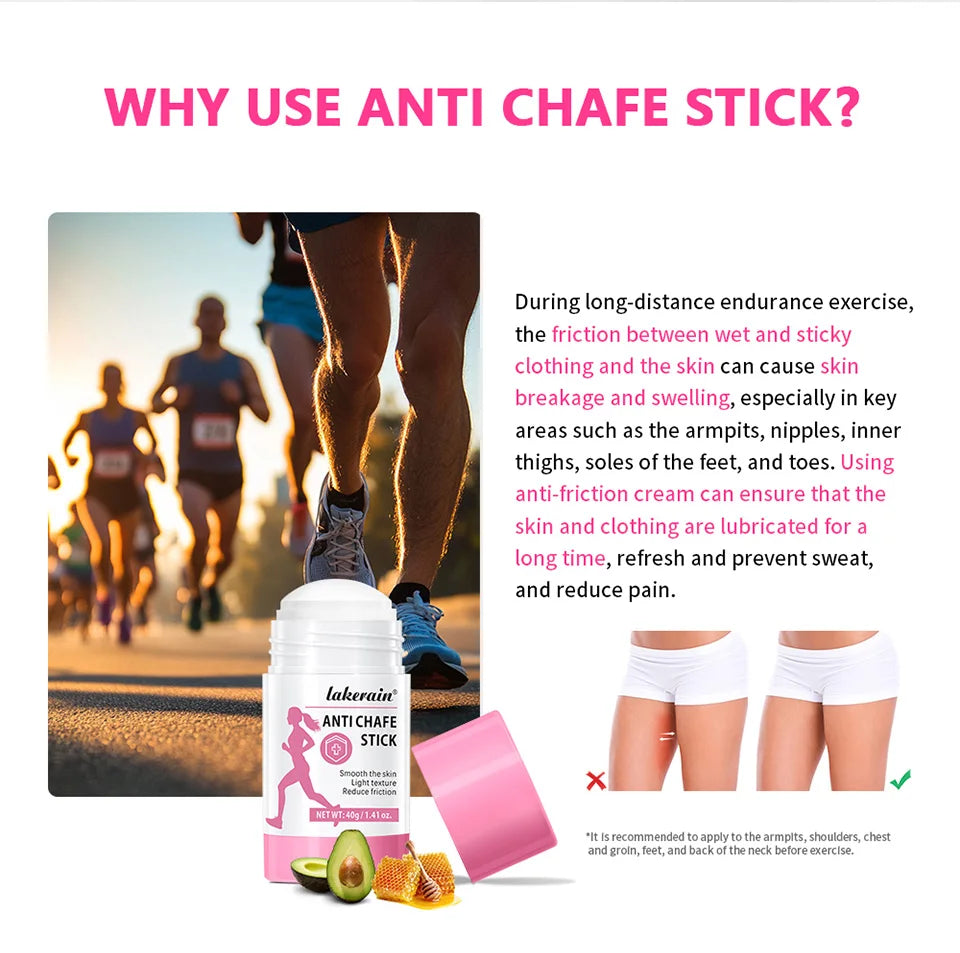 Anti-Chafing Protection Balm for Skin and Feet