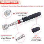 Telescopic Magnetic Pickup Tool and Inspection Mirror Set