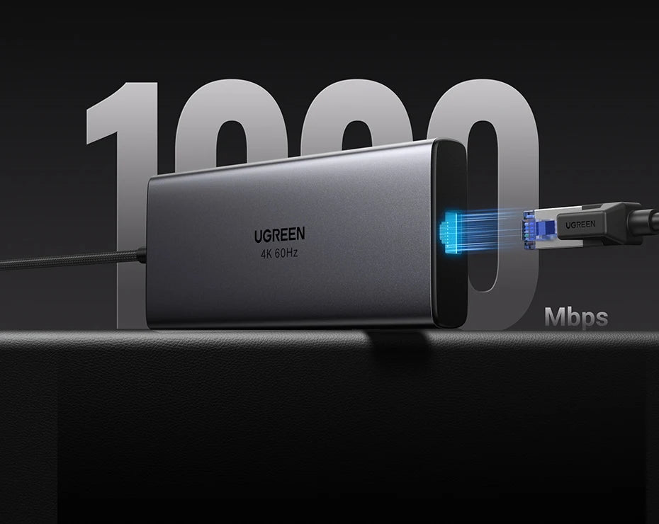 9-in-1 USB-C Hub with 4K 60Hz HDMI and 10Gbps Data Transfer - 16
