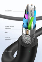 USB 3.0 Male to Female Extension Cable for Data Transfer