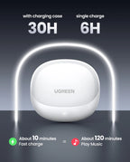 Adaptive Noise Cancelling Wireless Earbuds with LDAC Hi-Res Audio