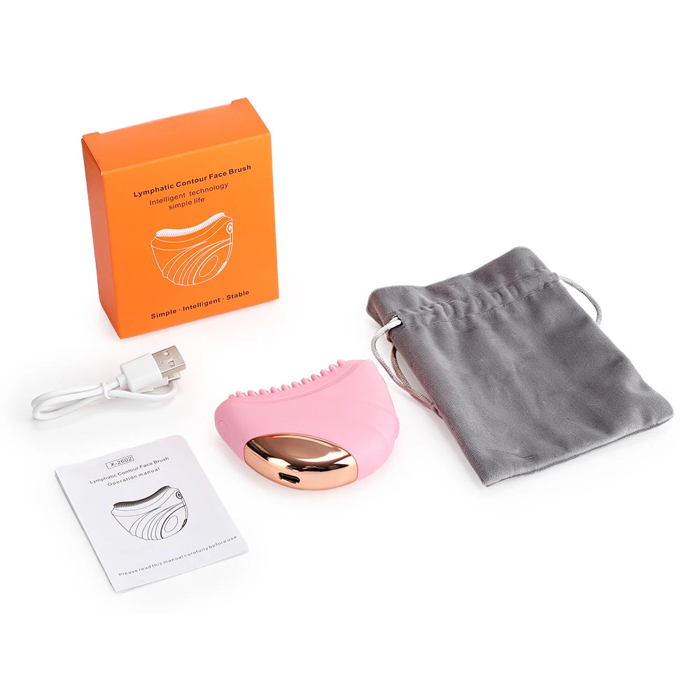 Electric Vibrating Body Contour Massage Brush