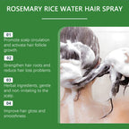 Rosemary Rice Water Hair Growth Spray for Damaged Frizzy Hair