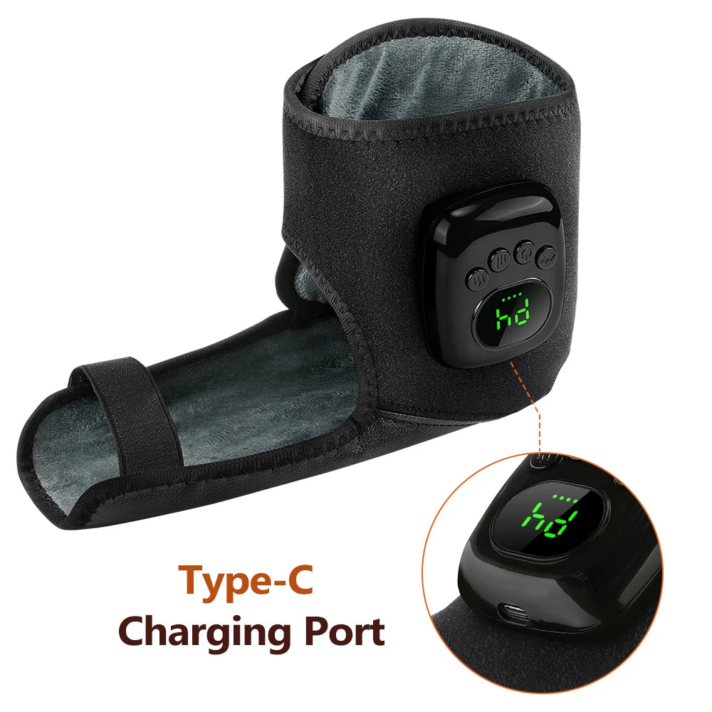 Wireless Ankle Airbag Compression Massager with Heat
