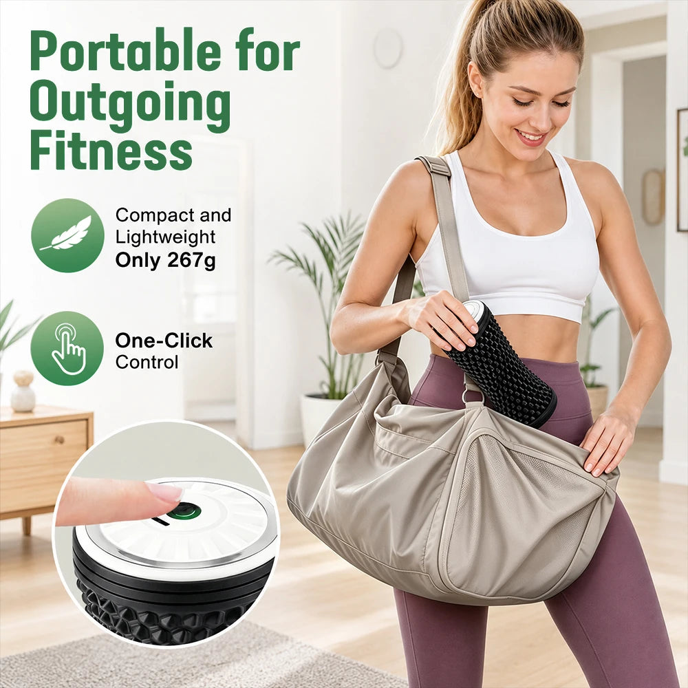 Electric Vibrating Massage Roller for Muscle Recovery - 11