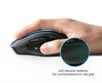 Ergonomic Dual-Mode Bluetooth 5.0 & 2.4G Silent Wireless Mouse