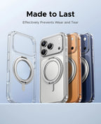 Magnetic Kickstand Phone Case for iPhone 17 Pro and Pro Max