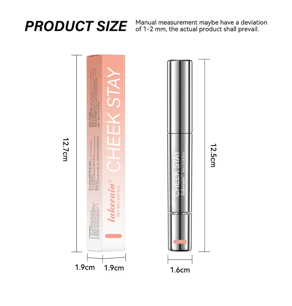 Liquid Blush Stick with Sponge Tip Applicator - 16