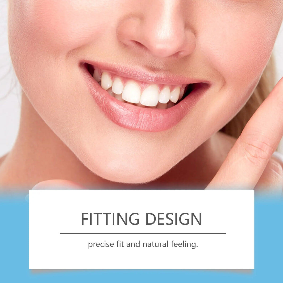 Temporary Silicone Denture Set for Instant Smile Transformation