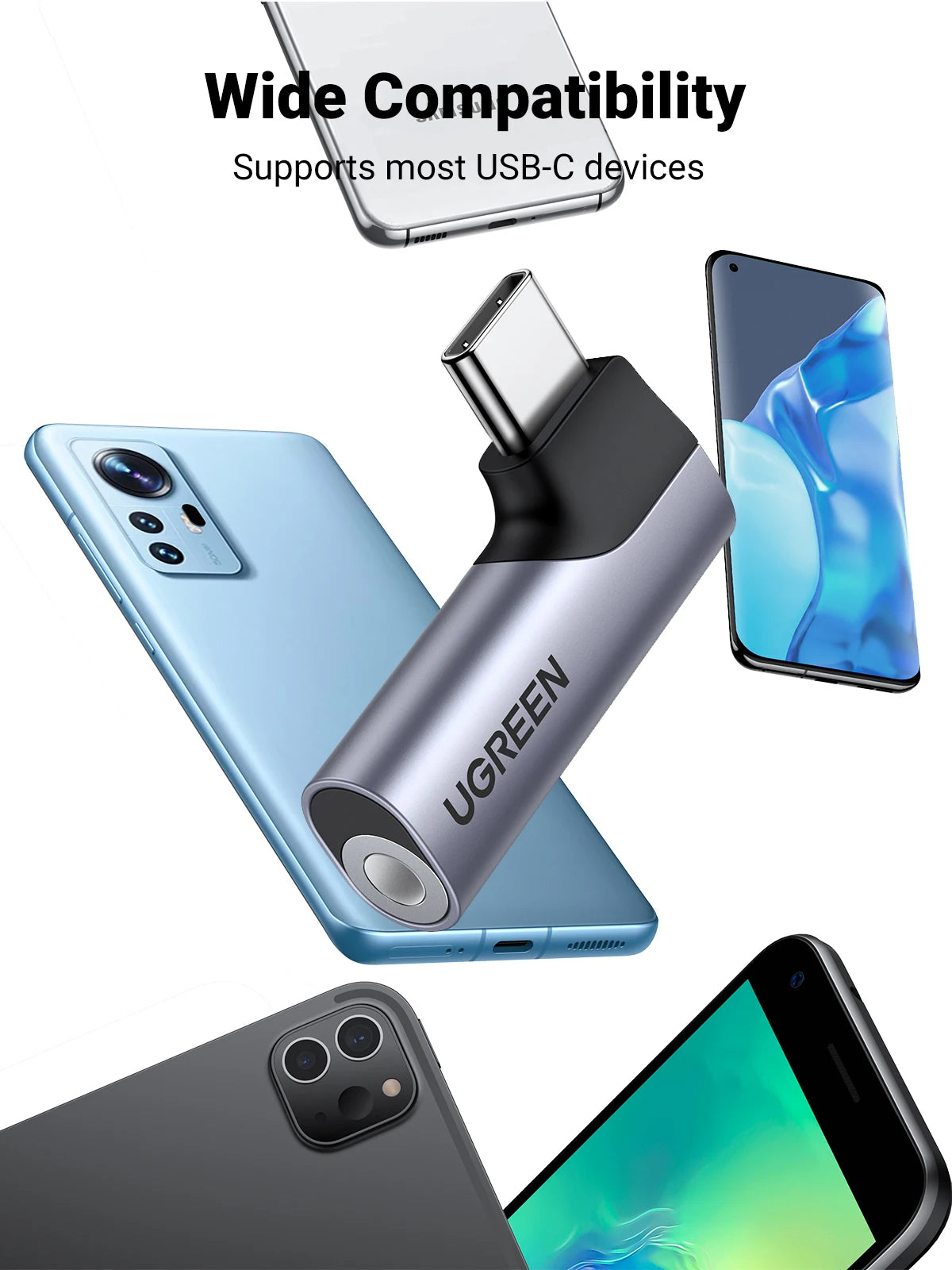 USB-C to 3.5mm Headphone Adapter with DAC Chip - 14