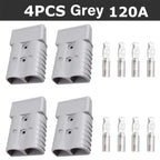 50A 120A 600V Battery Charging Quick Power Connector Plug Set