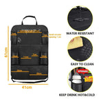 Car Seat Back Organizer with Tablet Holder and Storage Pockets