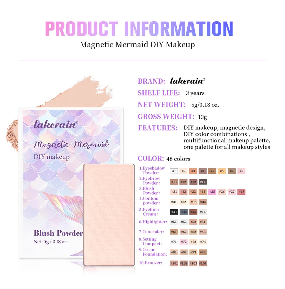 Magnetic DIY Multi-Use Makeup Palette