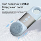 Hot and Cold Facial Cleansing Brush with Massager