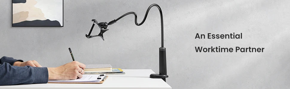 Flexible Gooseneck Phone Holder for Desk and Bed
