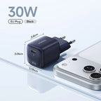 45W GaN USB-C Fast Charger for Smartphones and Laptops