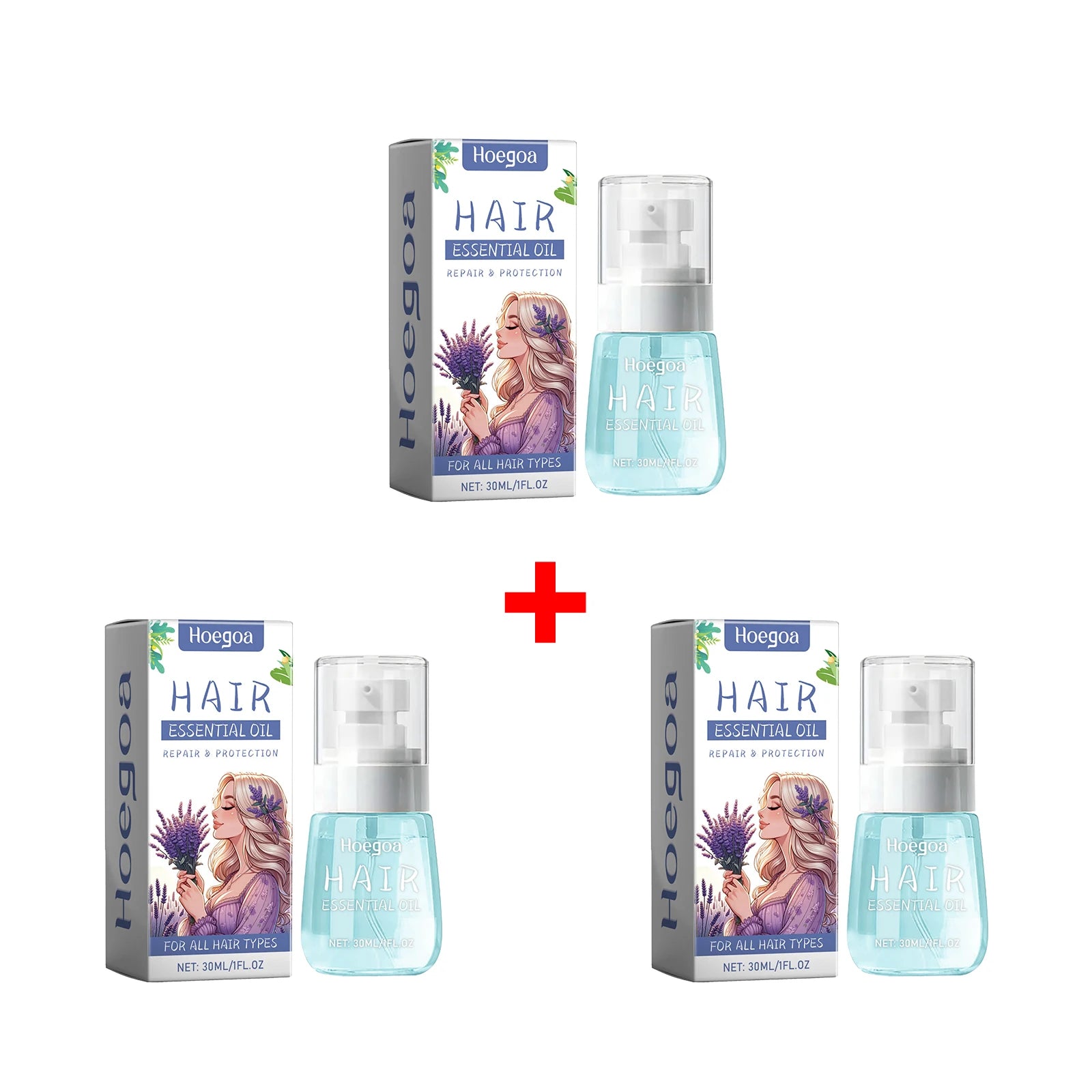 Lavender Essential Oil for Hair Repair and Frizz Control - 14
