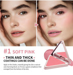 Matte Satin Cream Blush for Long-Lasting Natural Glow