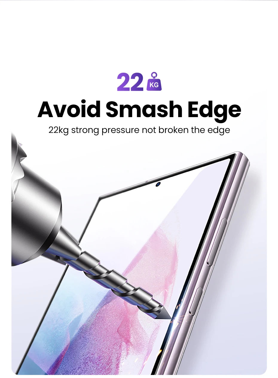 Tempered Glass Screen Protector for Samsung Galaxy S24 and S25 Ultra - 13