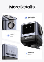 65W GaN USB-C Robot Fast Charger for Laptops and Smartphones