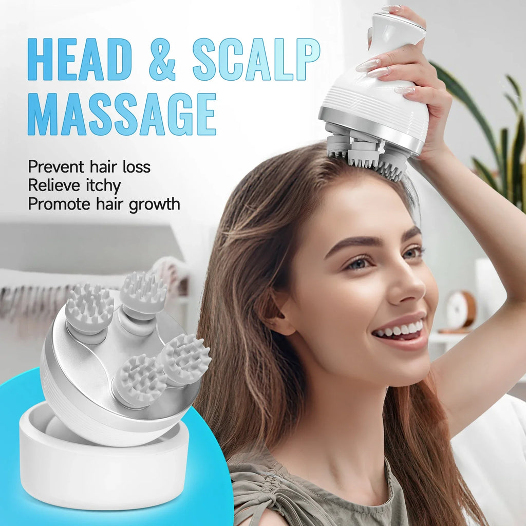 Electric Scalp and Full Body Deep Tissue Massage Tool