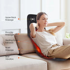 Full-Body Electric Heated Massage Chair Cushion