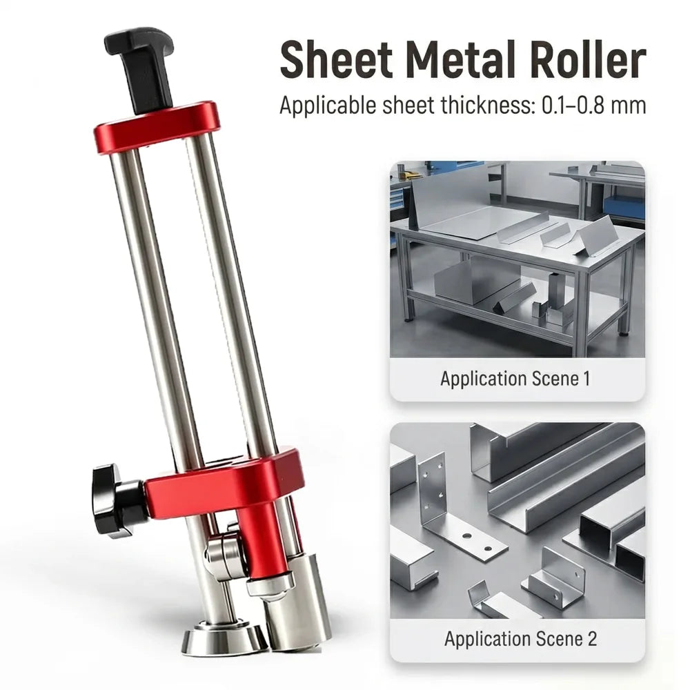 Adjustable Sheet Metal Bender for Precision Metalworking