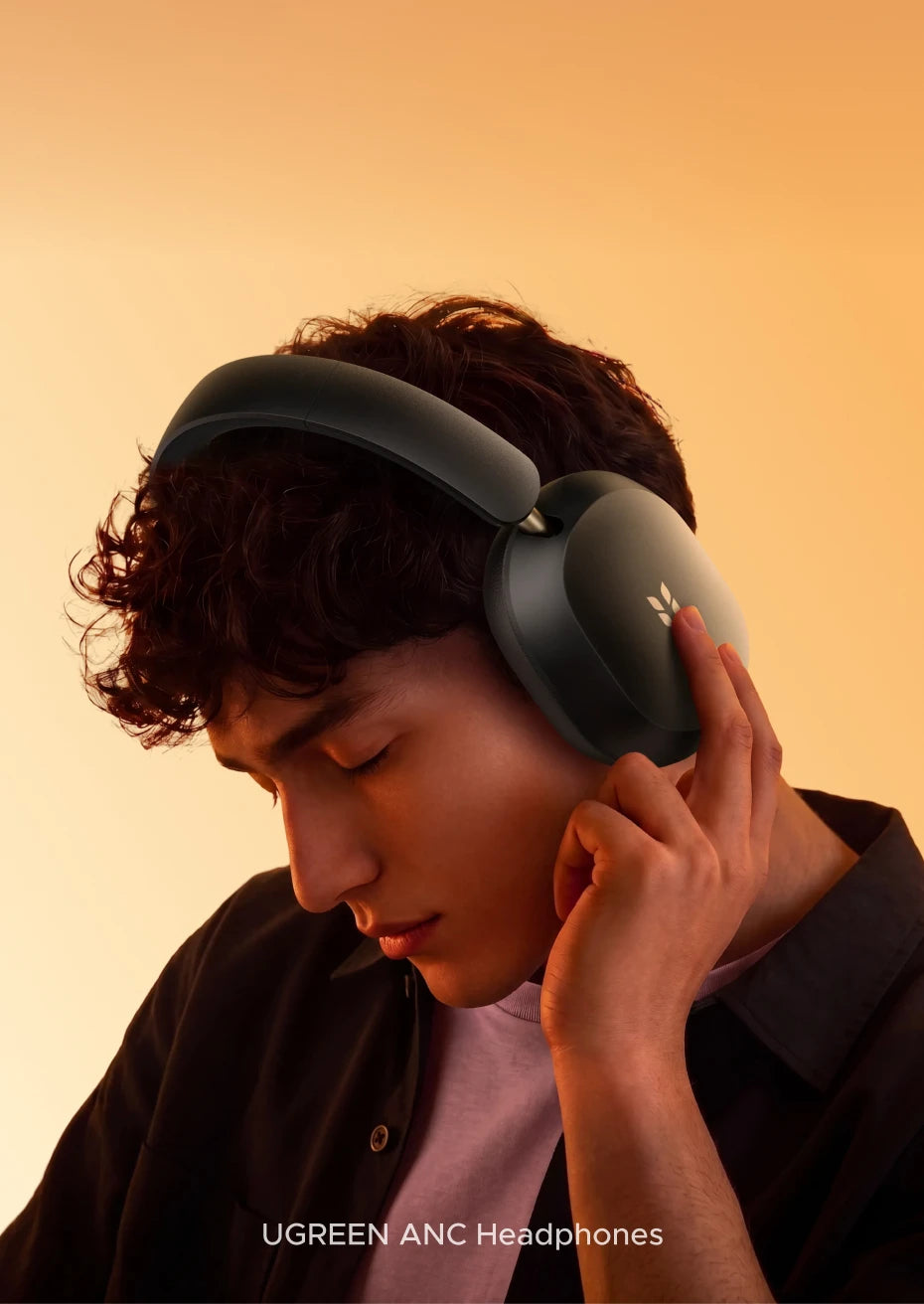 Wireless Noise Canceling Over-Ear Headphones with 112H Battery