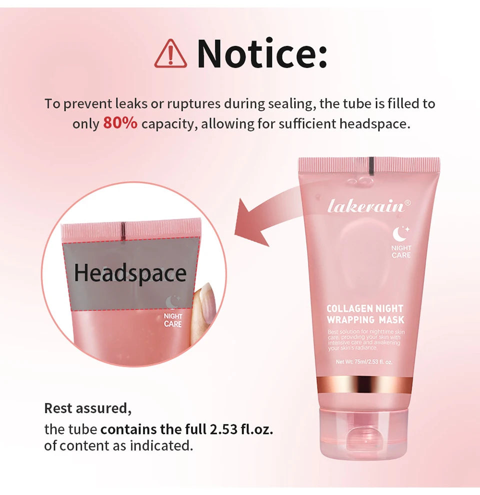 Collagen Peel-Off Night Wrapping Mask for Skin Hydration - 12