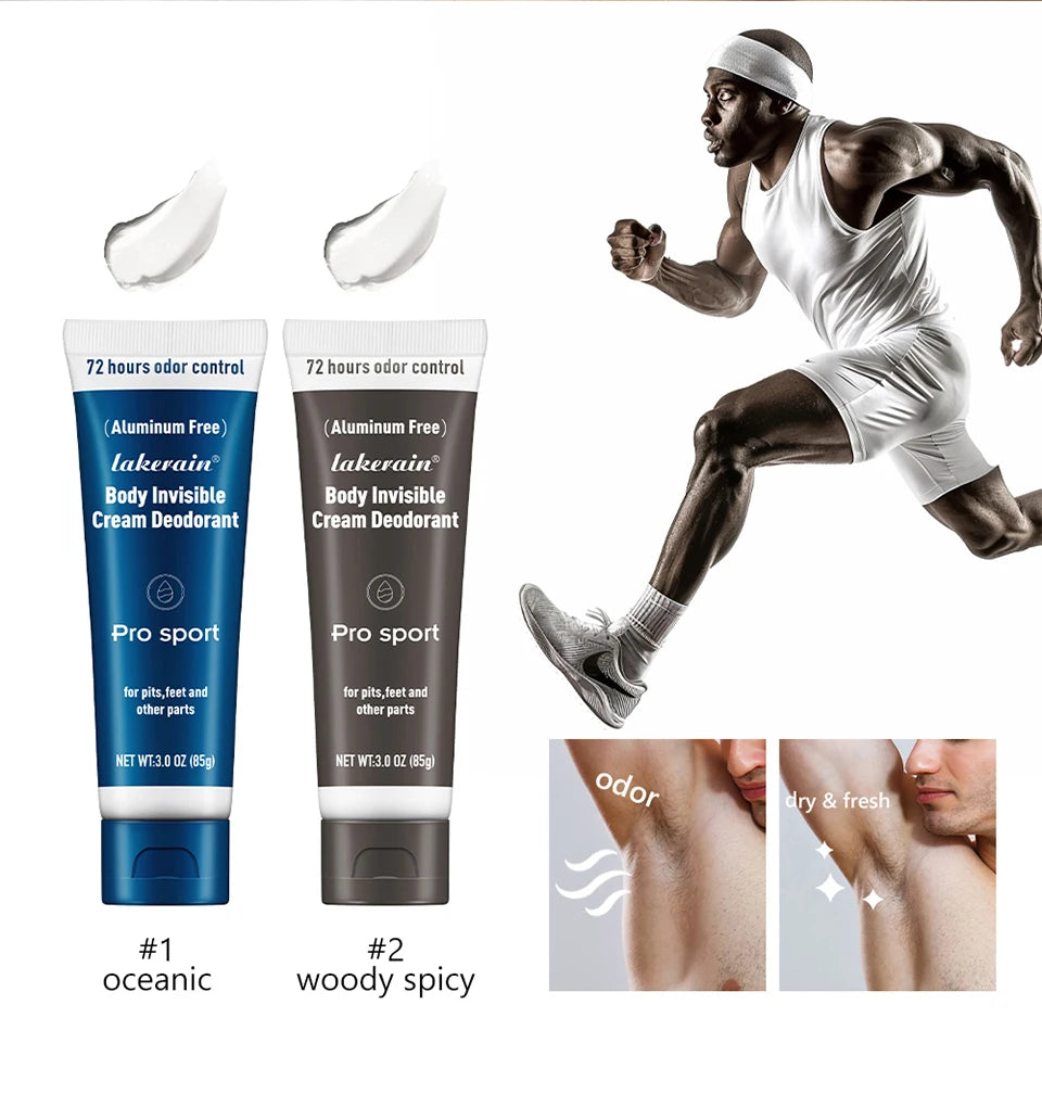 All-Over Invisible Cream Deodorant for 72-Hour Odor Protection - 12