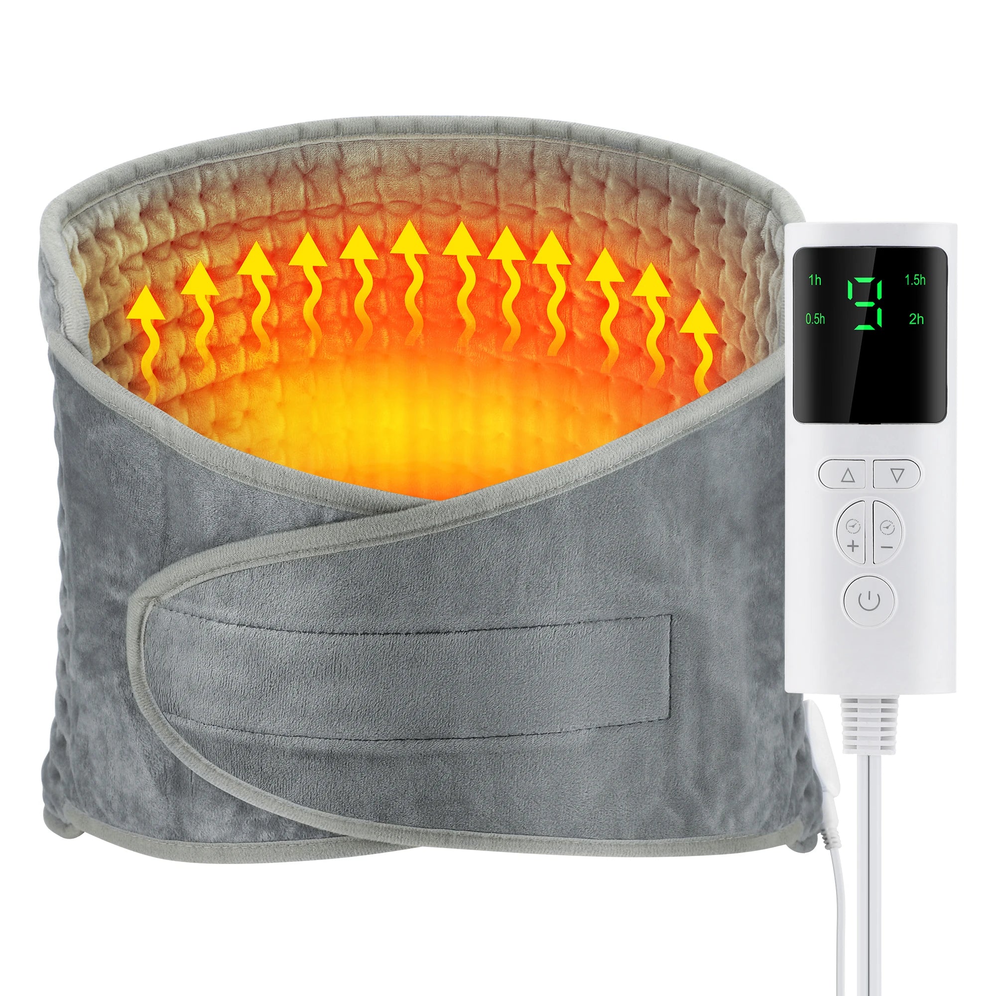 Electric Heating Pad Wrap for Back and Abdomen - 7