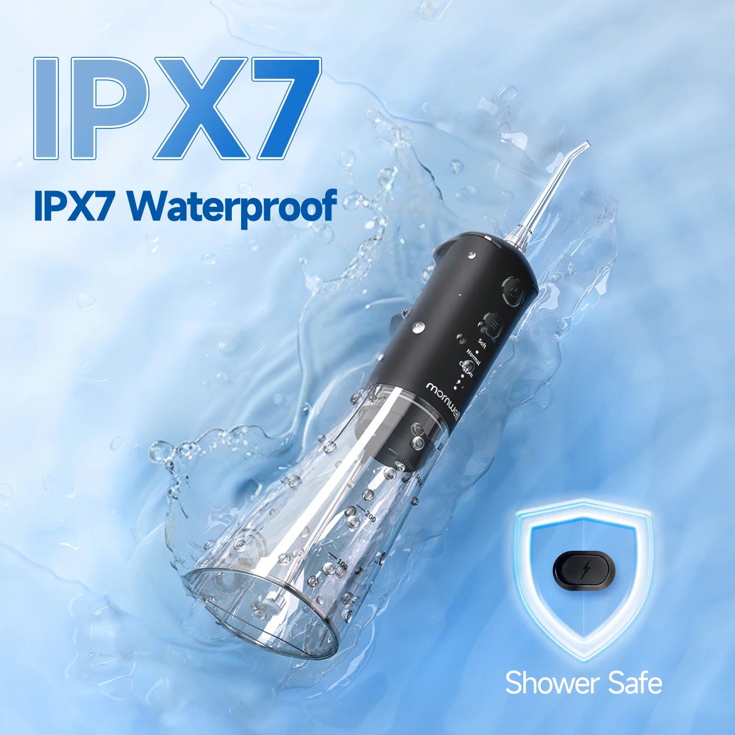 Portable Rechargeable Water Flosser for Teeth Cleaning - 12