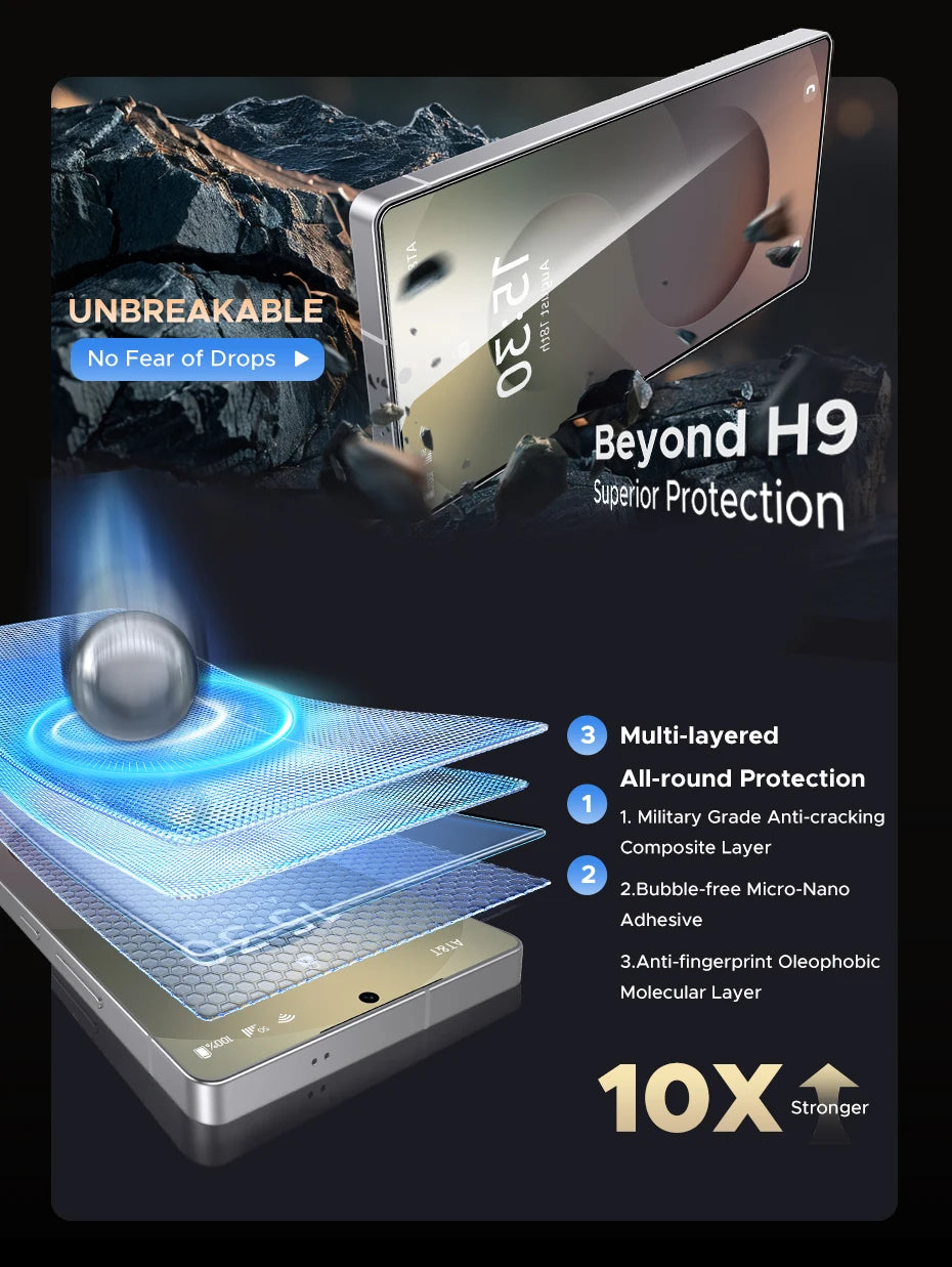 Tempered Glass Screen Protector for Samsung Galaxy S26 Ultra - 13