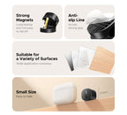 Magnetic Desk Cable Organizer Clips for USB Charging Cords