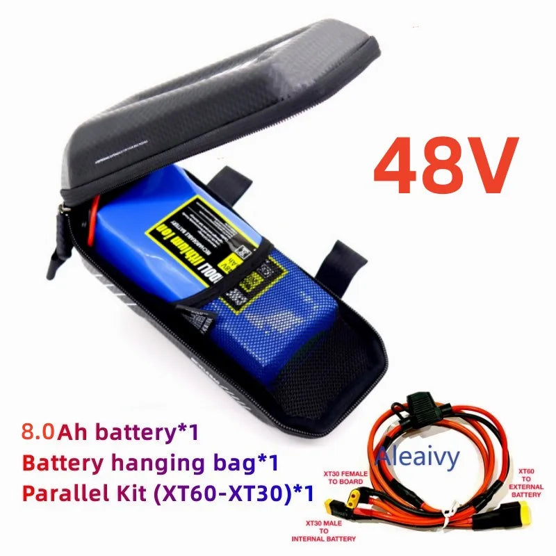 36V Electric Scooter Battery Expansion Pack with Carrying Bag - 15