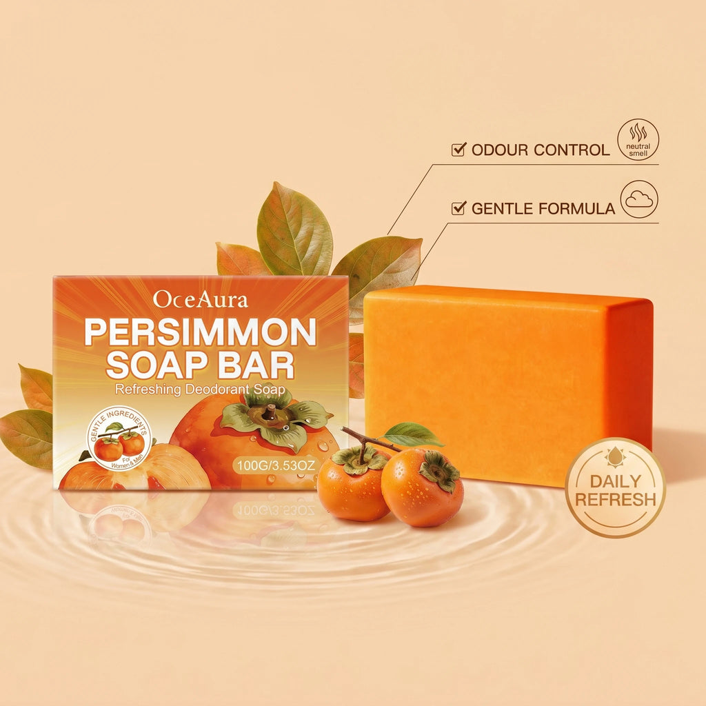 Natural Persimmon Deodorizing Body Soap Bar